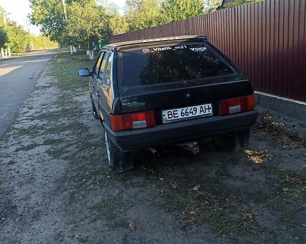 Чорний ВАЗ 2109, об'ємом двигуна 1.6 л та пробігом 175 тис. км за 1200 $, фото 2 на Automoto.ua