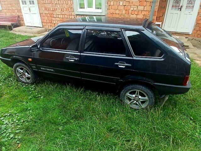 Черный ВАЗ 2109, объемом двигателя 1.6 л и пробегом 147 тыс. км за 1600 $, фото 1 на Automoto.ua