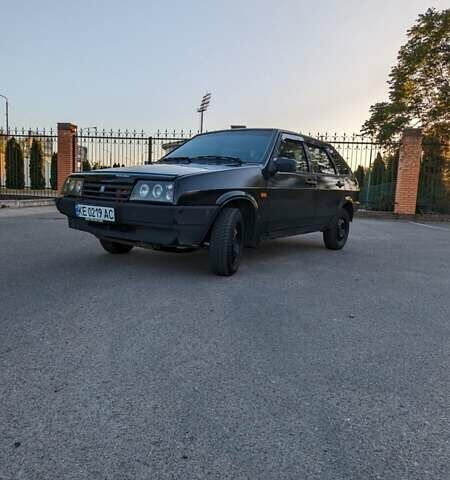 Черный ВАЗ 2109, объемом двигателя 1.6 л и пробегом 208 тыс. км за 1500 $, фото 4 на Automoto.ua