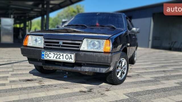 Черный ВАЗ 2109, объемом двигателя 1.6 л и пробегом 222 тыс. км за 1400 $, фото 1 на Automoto.ua