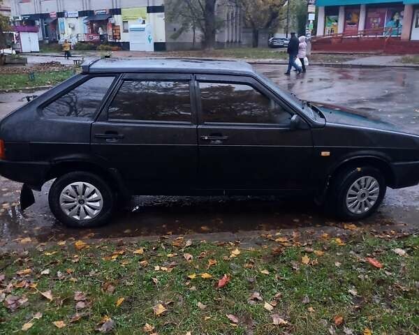 Черный ВАЗ 2109, объемом двигателя 1.6 л и пробегом 340 тыс. км за 1750 $, фото 3 на Automoto.ua