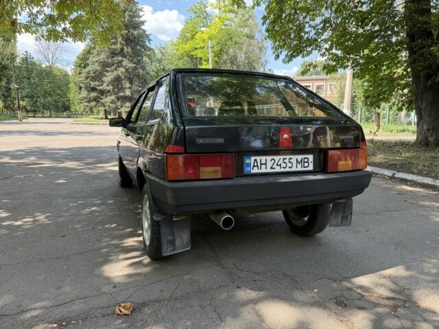 Черный ВАЗ 2109, объемом двигателя 1.5 л и пробегом 30 тыс. км за 1464 $, фото 3 на Automoto.ua
