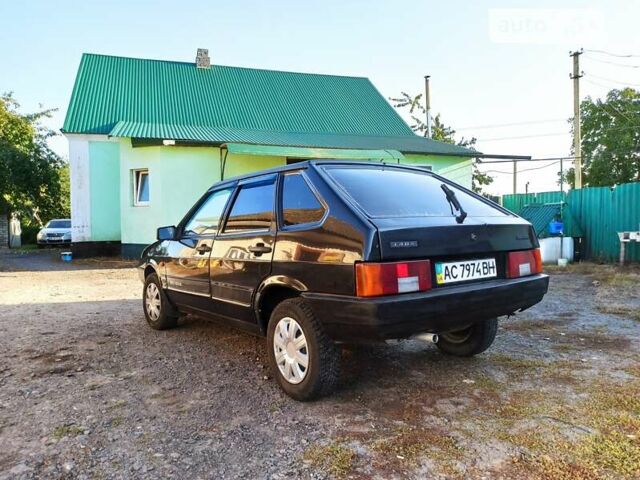 Черный ВАЗ 2109, объемом двигателя 1.6 л и пробегом 187 тыс. км за 1980 $, фото 12 на Automoto.ua