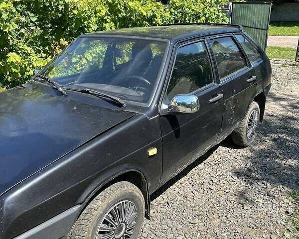 Черный ВАЗ 2109, объемом двигателя 1.6 л и пробегом 170 тыс. км за 724 $, фото 1 на Automoto.ua