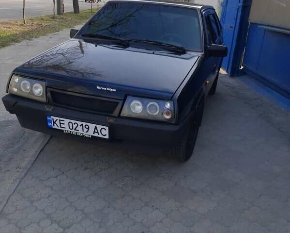 Черный ВАЗ 2109, объемом двигателя 1.6 л и пробегом 208 тыс. км за 1500 $, фото 2 на Automoto.ua