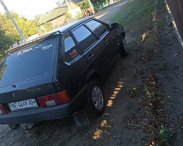 Чорний ВАЗ 2109, об'ємом двигуна 1.6 л та пробігом 175 тис. км за 1200 $, фото 4 на Automoto.ua