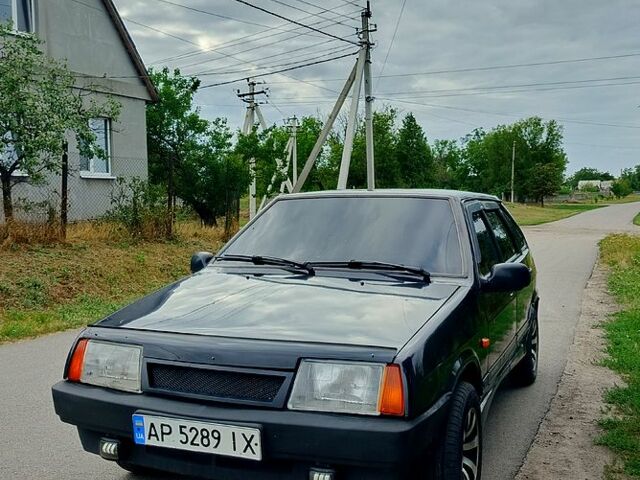 Черный ВАЗ 2109, объемом двигателя 1.6 л и пробегом 195 тыс. км за 1600 $, фото 3 на Automoto.ua