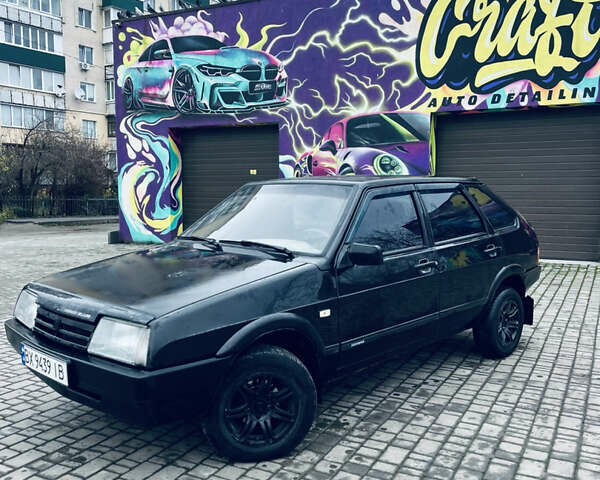 Черный ВАЗ 2109, объемом двигателя 1.6 л и пробегом 28 тыс. км за 1750 $, фото 1 на Automoto.ua