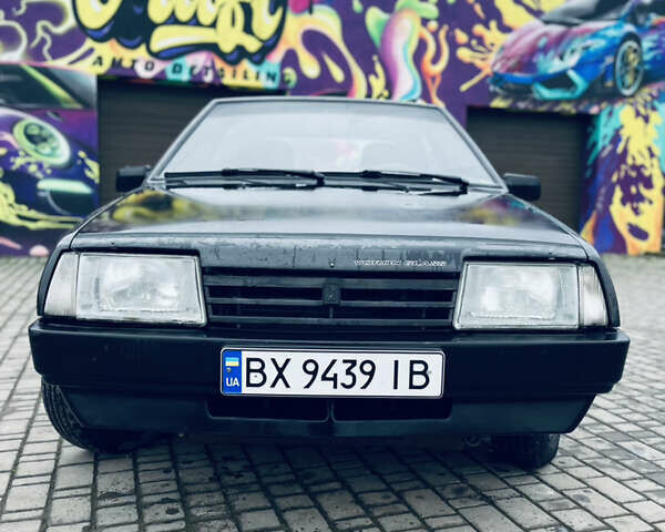 Черный ВАЗ 2109, объемом двигателя 1.6 л и пробегом 28 тыс. км за 1750 $, фото 2 на Automoto.ua