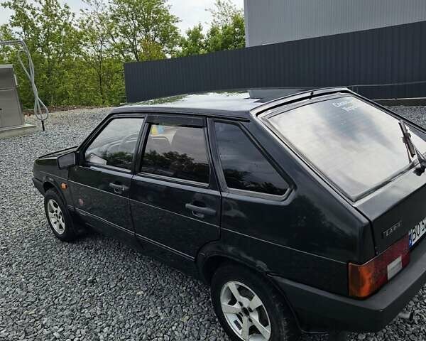 Черный ВАЗ 2109, объемом двигателя 1.6 л и пробегом 221 тыс. км за 1400 $, фото 2 на Automoto.ua