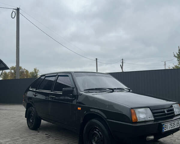 Черный ВАЗ 2109, объемом двигателя 1.6 л и пробегом 90 тыс. км за 3100 $, фото 3 на Automoto.ua