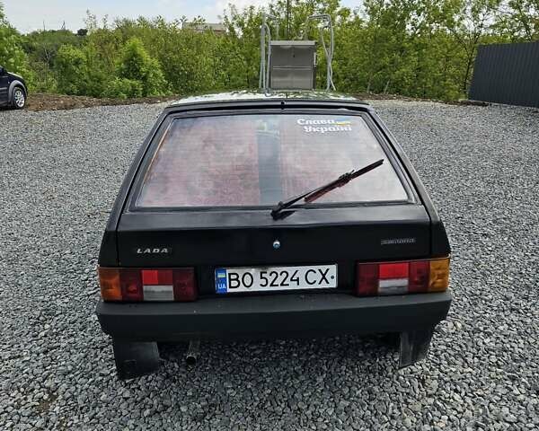 Черный ВАЗ 2109, объемом двигателя 1.6 л и пробегом 221 тыс. км за 1400 $, фото 3 на Automoto.ua