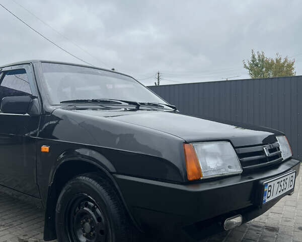 Черный ВАЗ 2109, объемом двигателя 1.6 л и пробегом 90 тыс. км за 3100 $, фото 2 на Automoto.ua