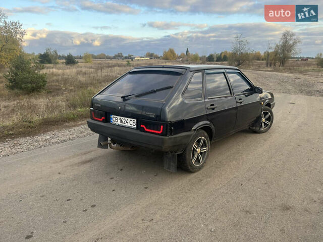 Черный ВАЗ 2109, объемом двигателя 1.6 л и пробегом 167 тыс. км за 2150 $, фото 3 на Automoto.ua