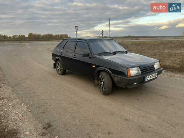 Черный ВАЗ 2109, объемом двигателя 1.6 л и пробегом 167 тыс. км за 2150 $, фото 1 на Automoto.ua