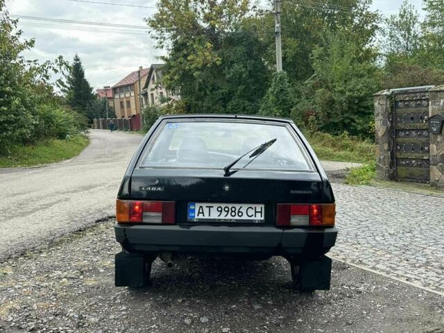 Черный ВАЗ 2109, объемом двигателя 1.6 л и пробегом 90 тыс. км за 1200 $, фото 2 на Automoto.ua