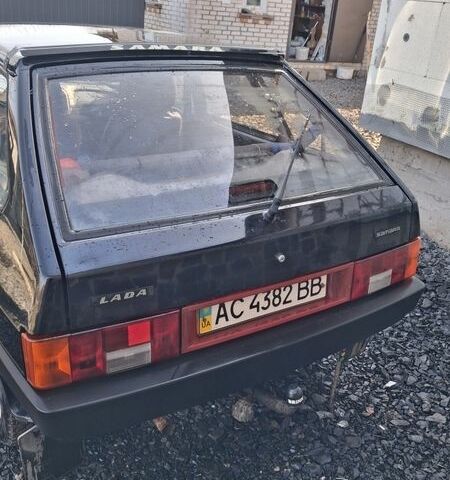 Черный ВАЗ 2109, объемом двигателя 1.6 л и пробегом 47 тыс. км за 2500 $, фото 10 на Automoto.ua