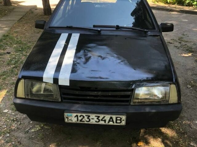 Черный ВАЗ 2109, объемом двигателя 1.5 л и пробегом 35 тыс. км за 696 $, фото 1 на Automoto.ua