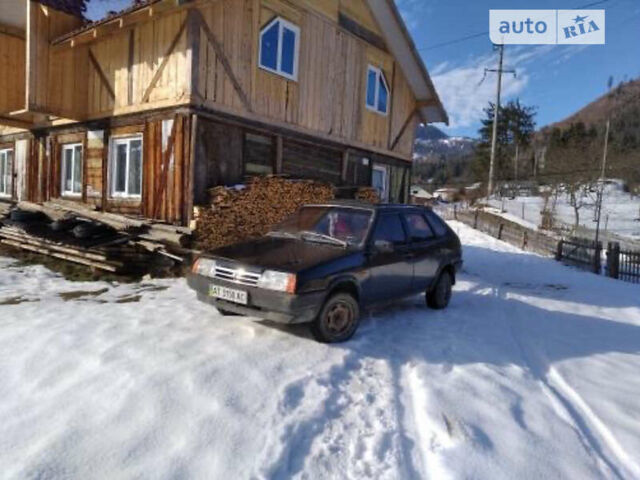 Чорний ВАЗ 2109, об'ємом двигуна 1.5 л та пробігом 200 тис. км за 1200 $, фото 1 на Automoto.ua