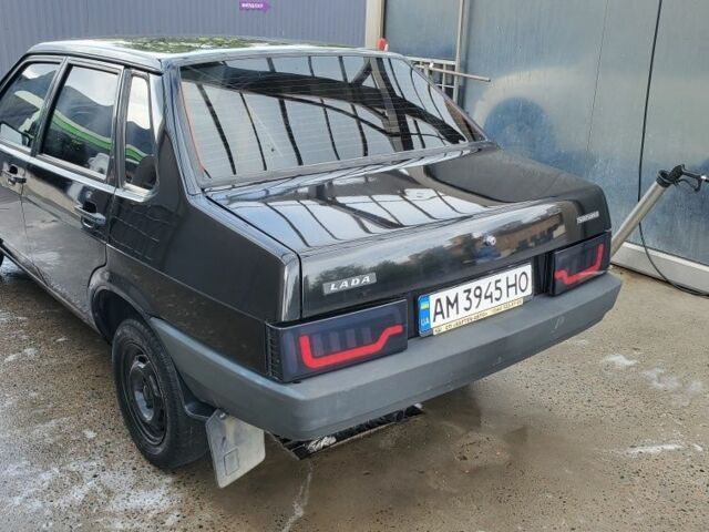 Черный ВАЗ 2109, объемом двигателя 1.6 л и пробегом 73 тыс. км за 3150 $, фото 1 на Automoto.ua