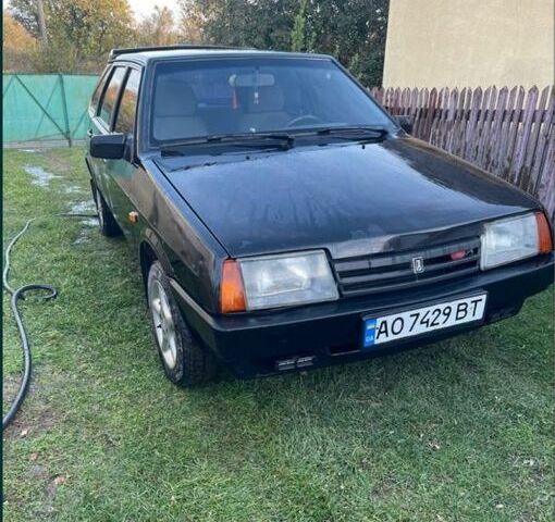 Черный ВАЗ 2109, объемом двигателя 1.6 л и пробегом 290 тыс. км за 1150 $, фото 2 на Automoto.ua