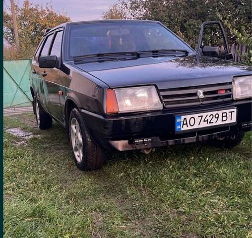 Черный ВАЗ 2109, объемом двигателя 1.6 л и пробегом 290 тыс. км за 1150 $, фото 1 на Automoto.ua