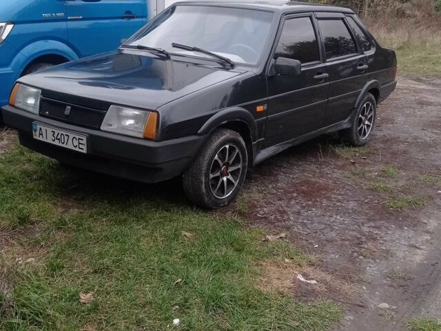 Черный ВАЗ 2109, объемом двигателя 1.6 л и пробегом 152 тыс. км за 1544 $, фото 7 на Automoto.ua