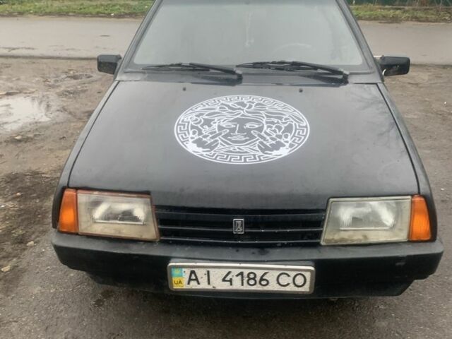 Черный ВАЗ 2109, объемом двигателя 1.5 л и пробегом 250 тыс. км за 953 $, фото 1 на Automoto.ua