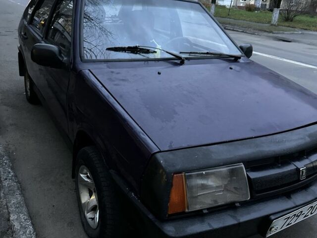 Фиолетовый ВАЗ 2109, объемом двигателя 1.6 л и пробегом 2 тыс. км за 899 $, фото 1 на Automoto.ua