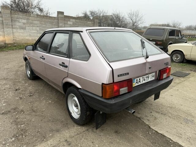 Фиолетовый ВАЗ 2109, объемом двигателя 1.5 л и пробегом 200 тыс. км за 710 $, фото 1 на Automoto.ua