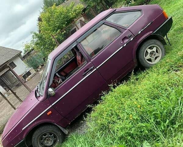 Фіолетовий ВАЗ 2109, об'ємом двигуна 1.5 л та пробігом 350 тис. км за 782 $, фото 3 на Automoto.ua