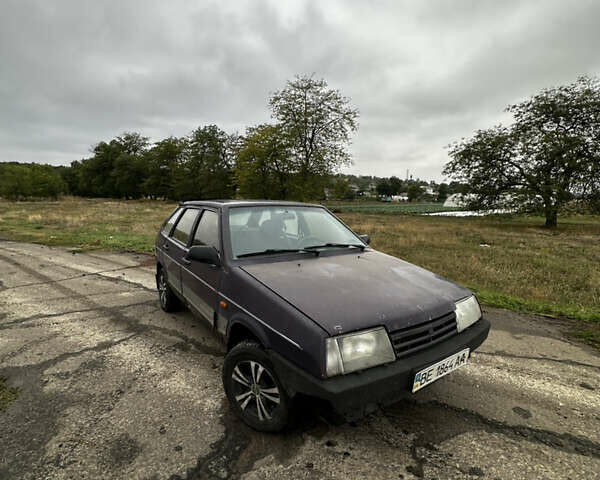 Фіолетовий ВАЗ 2109, об'ємом двигуна 1.3 л та пробігом 3 тис. км за 850 $, фото 1 на Automoto.ua