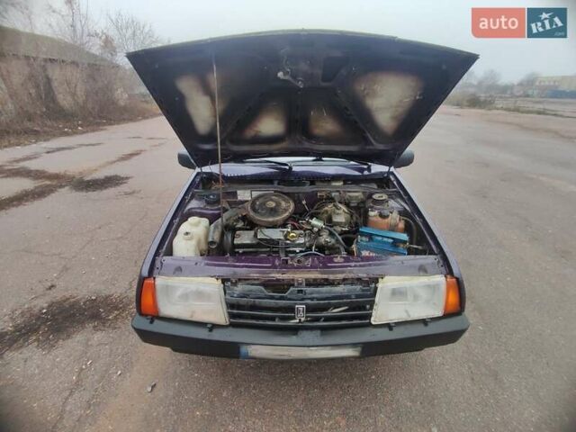 Фиолетовый ВАЗ 2109, объемом двигателя 1.5 л и пробегом 200 тыс. км за 1050 $, фото 8 на Automoto.ua