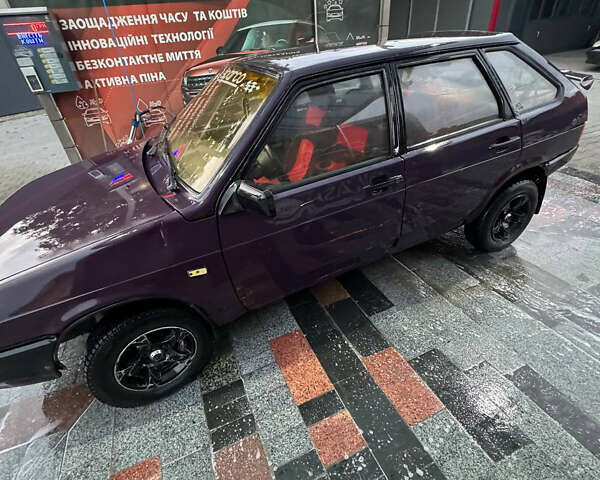 Фіолетовий ВАЗ 2109, об'ємом двигуна 1.5 л та пробігом 50 тис. км за 700 $, фото 2 на Automoto.ua