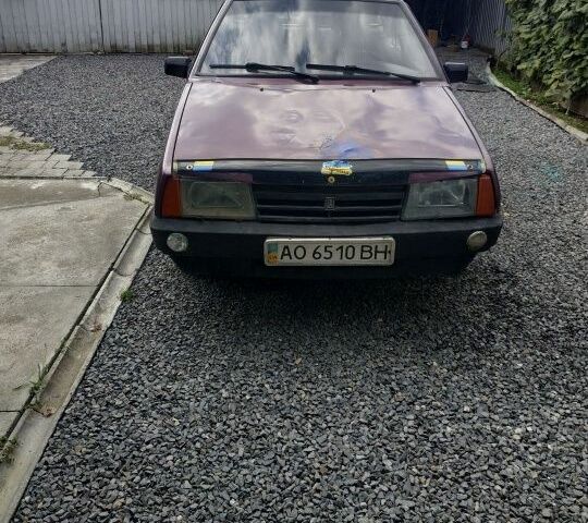 Фіолетовий ВАЗ 2109, об'ємом двигуна 1.5 л та пробігом 2 тис. км за 356 $, фото 1 на Automoto.ua