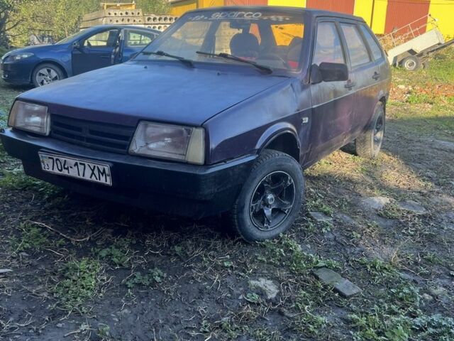 Фиолетовый ВАЗ 2109, объемом двигателя 1.5 л и пробегом 49 тыс. км за 519 $, фото 1 на Automoto.ua