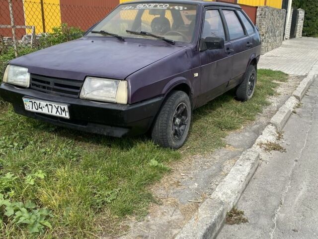 Фиолетовый ВАЗ 2109, объемом двигателя 1.5 л и пробегом 49 тыс. км за 519 $, фото 4 на Automoto.ua