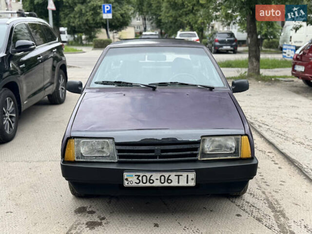 Фиолетовый ВАЗ 2109, объемом двигателя 1.5 л и пробегом 222 тыс. км за 750 $, фото 1 на Automoto.ua