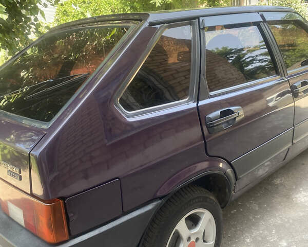 Фиолетовый ВАЗ 2109, объемом двигателя 1.5 л и пробегом 168 тыс. км за 1800 $, фото 12 на Automoto.ua