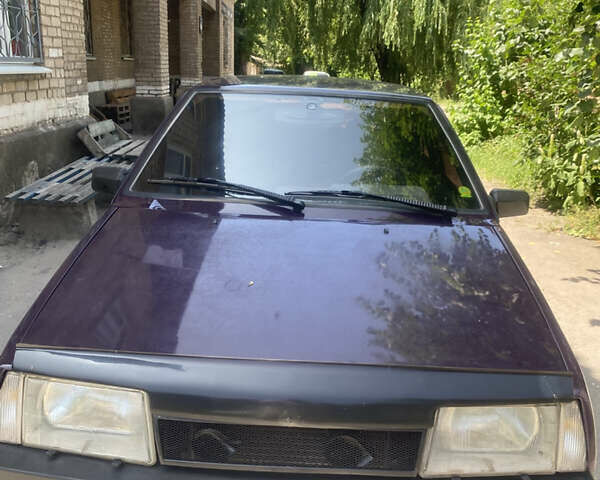Фиолетовый ВАЗ 2109, объемом двигателя 1.5 л и пробегом 168 тыс. км за 1800 $, фото 1 на Automoto.ua