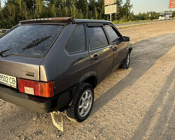 Фиолетовый ВАЗ 2109, объемом двигателя 1.5 л и пробегом 360 тыс. км за 850 $, фото 1 на Automoto.ua