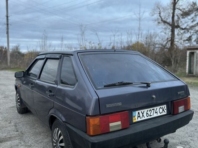 Фиолетовый ВАЗ 2109, объемом двигателя 1.5 л и пробегом 250 тыс. км за 1500 $, фото 1 на Automoto.ua