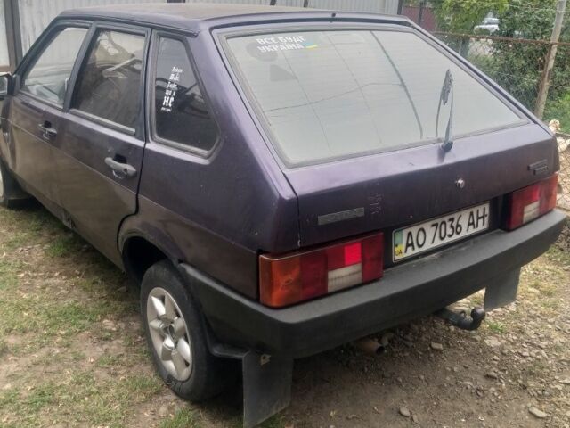 Фіолетовий ВАЗ 2109, об'ємом двигуна 0 л та пробігом 404 тис. км за 650 $, фото 2 на Automoto.ua