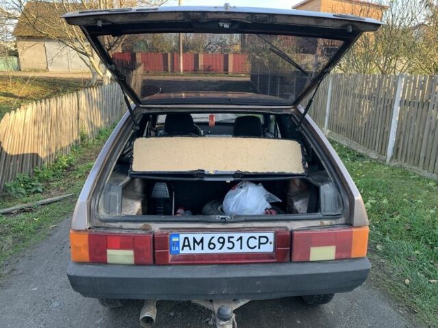 ВАЗ 2109 1995 в Буче на Automoto.ua Коричневый ВАЗ 2109, объемом двигателя 1.3 л и пробегом 176 тыс. км за 1250 $, фото 13 на Automoto.ua