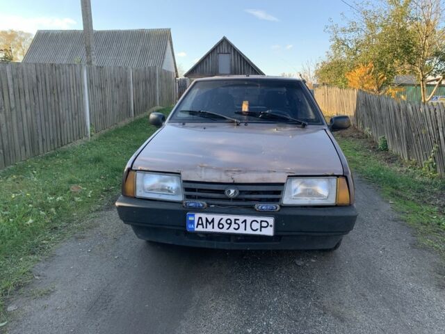 ВАЗ 2109 1995 в Буче на Automoto.ua Коричневый ВАЗ 2109, объемом двигателя 1.3 л и пробегом 176 тыс. км за 1250 $, фото 5 на Automoto.ua