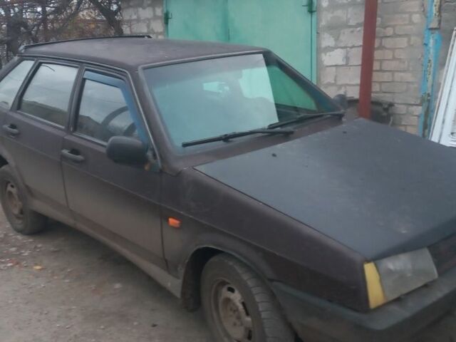 Коричневый ВАЗ 2109, объемом двигателя 1 л и пробегом 94 тыс. км за 476 $, фото 1 на Automoto.ua