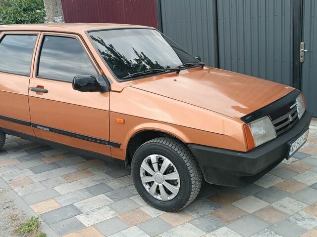 Коричневий ВАЗ 2109, об'ємом двигуна 1.5 л та пробігом 200 тис. км за 1400 $, фото 3 на Automoto.ua