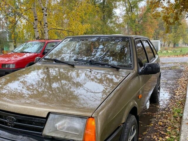 Коричневый ВАЗ 2109, объемом двигателя 1.5 л и пробегом 90 тыс. км за 1423 $, фото 1 на Automoto.ua