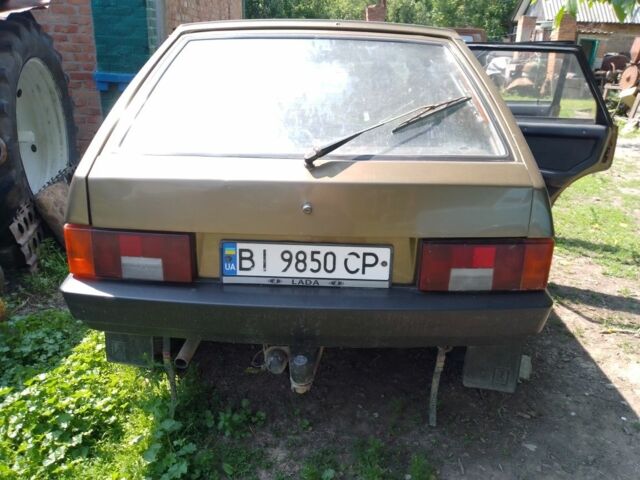 Коричневый ВАЗ 2109, объемом двигателя 1.5 л и пробегом 353 тыс. км за 999 $, фото 1 на Automoto.ua