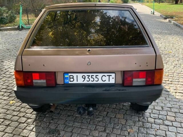 Коричневый ВАЗ 2109, объемом двигателя 1.5 л и пробегом 200 тыс. км за 1350 $, фото 1 на Automoto.ua